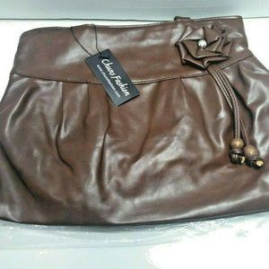 Brown Womens Full Size Handbag/Purse/Shoulder Bag